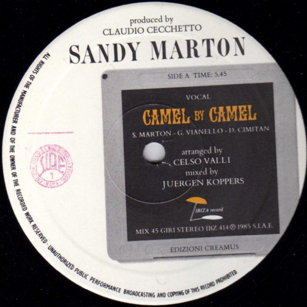 Sandy Marton - Camel By Camel | Ibiza Records (IBZ 414) - main Sandy Marton - Camel By Camel | Ibiza Records (IBZ 414) - main
