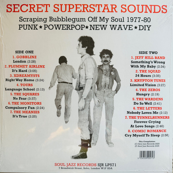 Various - Secret Superstar Sounds: Scraping Bubblegum Off My Soul 1977-80 | Soul Jazz Records (SJRLP 571) - 2