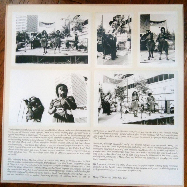 Al-Dos Band - Doing Our Thing With Pride | Kalita Records (KALITA LP006) - 3