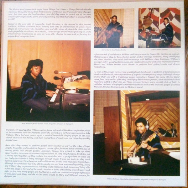 Al-Dos Band - Doing Our Thing With Pride | Kalita Records (KALITA LP006) - 2