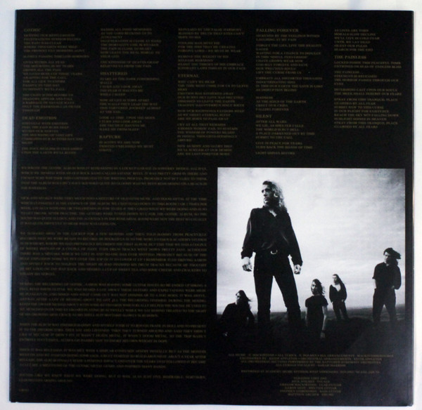 Paradise Lost - Gothic | Peaceville (VILELP433) - 4 Paradise Lost - Gothic | Peaceville (VILELP433) - 4