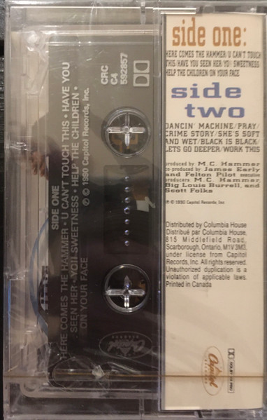 MC Hammer - Please Hammer Don't Hurt 'Em [Cassette] | Capitol Records (C4 592857) - 3