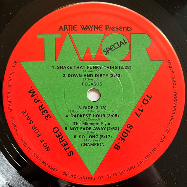 Various - Artie Wayne Presents TAWOR Special | TAWOR Records (TD-17) - 4