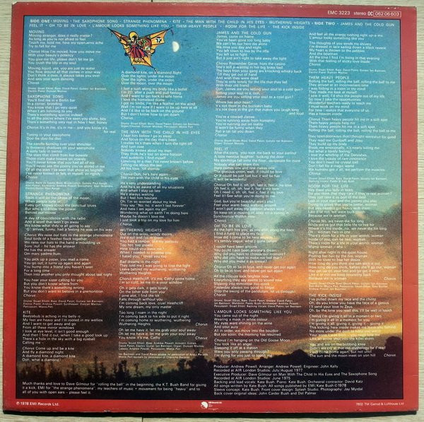 Kate Bush - The Kick Inside | EMI (EMC 3223) - 2 Kate Bush - The Kick Inside | EMI (EMC 3223) - 2