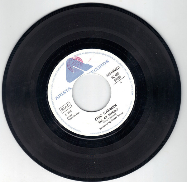 Eric Carmen - All By Myself | Arista (3C 006 97354) - 2