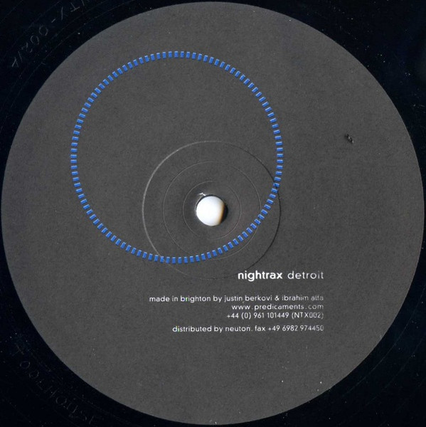 Justin Berkovi & Ibrahim Alfa - Detroit | Nightrax (NTX002) - main