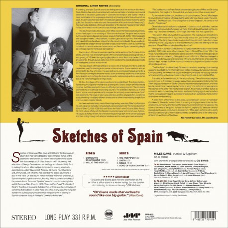 Miles Davis - Sketches Of Spain | Jazz Wax Records (JWR 4632LP) - 2
