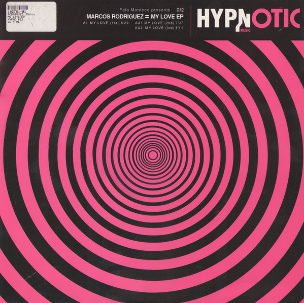 Fafa Monteco Presents Marcos Rodriguez - My Love EP | Hypnotic Music (012)