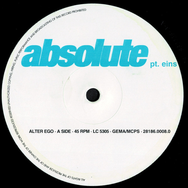 Alter Ego - Absolute | Harthouse (HH 114) - 2