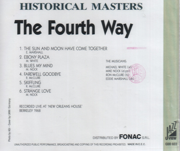 The Fourth Way - The Fourth Way | Jazz View (COD 022) - 2 The Fourth Way - The Fourth Way | Jazz View (COD 022) - 2