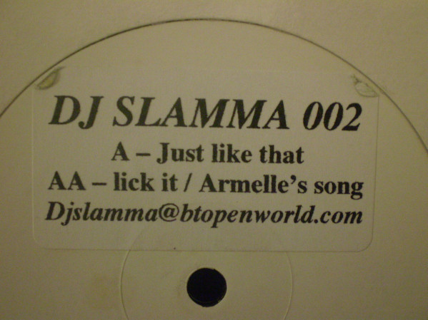 DJ Slamma - DJ Slamma 002 | Not On Label (SLAMMA-002)