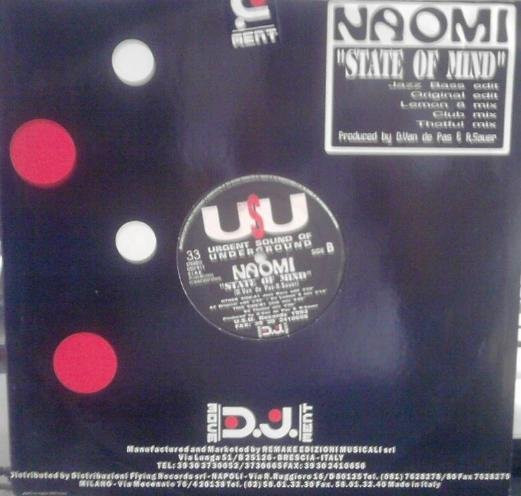 Naomi - State Of Mind | Urgent Sound Of Underground (USU 911)
