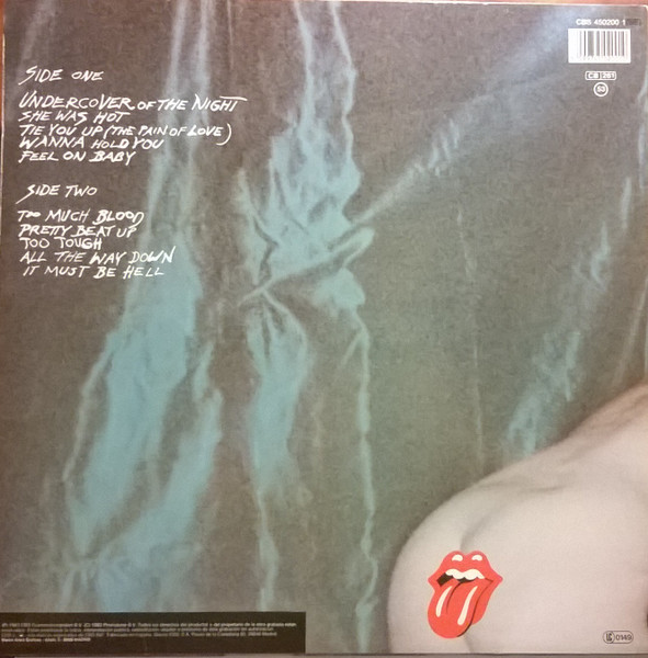 The Rolling Stones - Undercover | Rolling Stones Records (CBS 450200 1) - 2