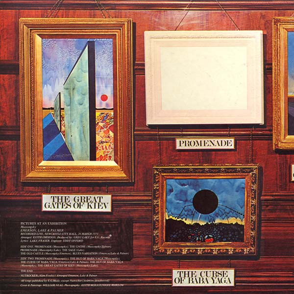 Emerson, Lake & Palmer - Pictures At An Exhibition | Island Records (HELP 1) - 2 Emerson, Lake & Palmer - Pictures At An Exhibition | Island Records (HELP 1) - 2