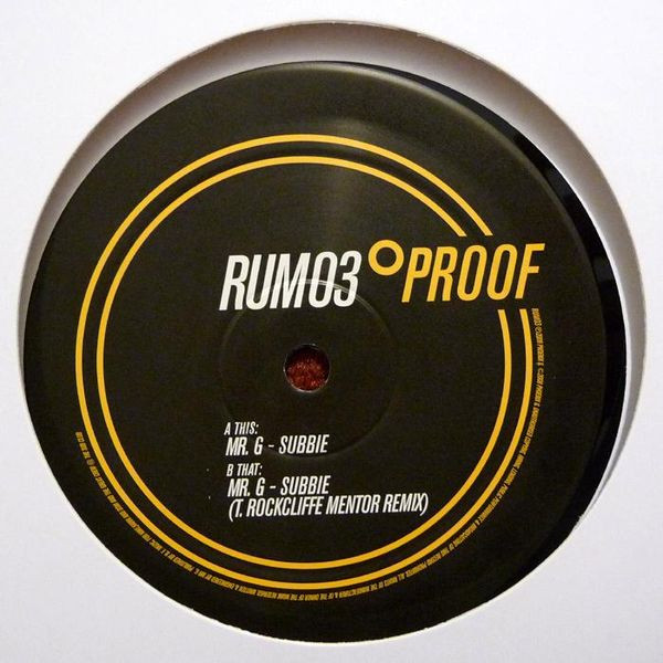 Mr. G - Subbie | Oproof (RUM03)