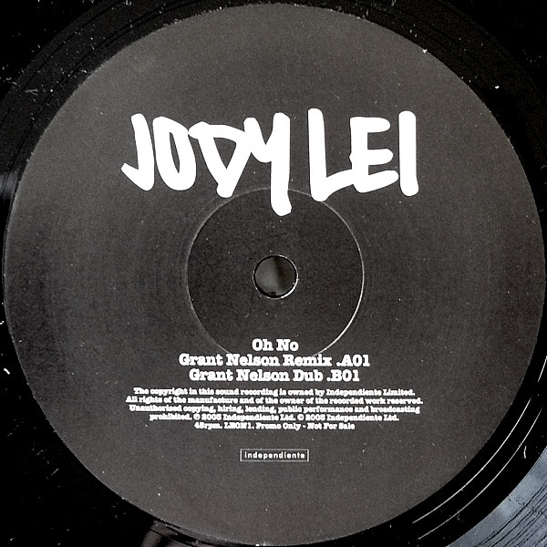 Jody Lei - Oh No (Grant Nelson Remixes) | Independiente (LEON1)