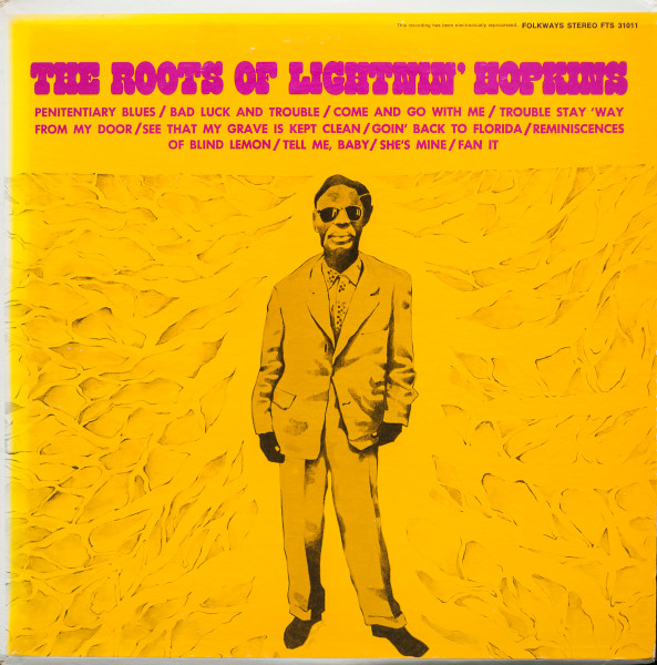 Lightnin' Hopkins - The Roots Of Lightnin' Hopkins | Folkways Records (FTS 31011)