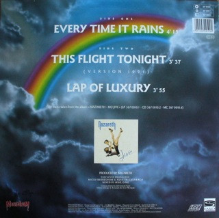 Nazareth - Every Time It Rains | Mausoleum (367 0010.0) - 2