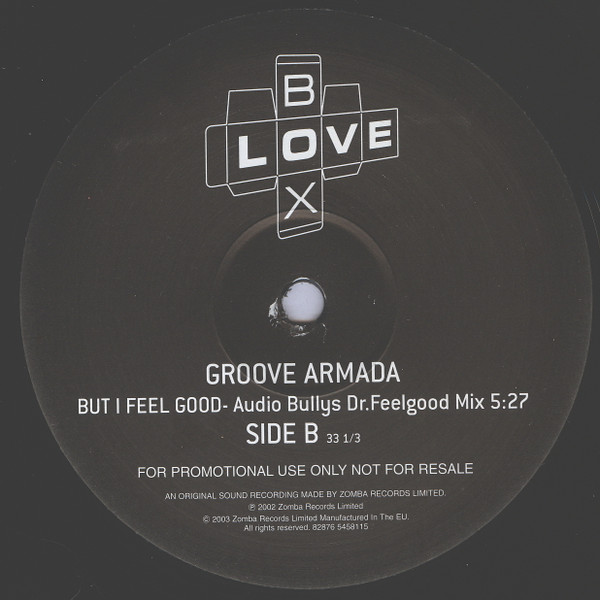 Groove Armada - But I Feel Good | Lovebox (82876 5458115) - 3 Groove Armada - But I Feel Good | Lovebox (82876 5458115) - 3