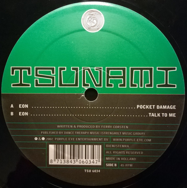 Eon - Pocket Damage | Tsunami (TSU 6034) - 2