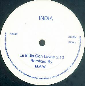 India - La India Con Lavoe | Not On Label (INDIA 1)