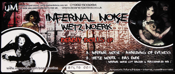 Infernal Noise / Wetz Noerk - Deadly Dolls EP | Scare Tactics Records (ST LTD 001) - 3 Infernal Noise / Wetz Noerk - Deadly Dolls EP | Scare Tactics Records (ST LTD 001) - 3