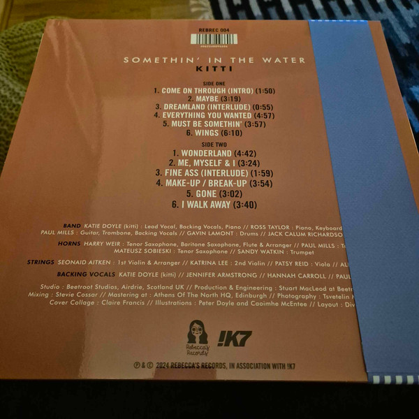 Kitti - Somethin' In The Water | Rebecca's Records (REBREC 004) - 2
