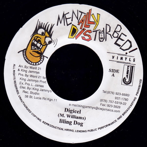 Bling Dawg - Digicel | Mentally Disturbed Vinyls (none)