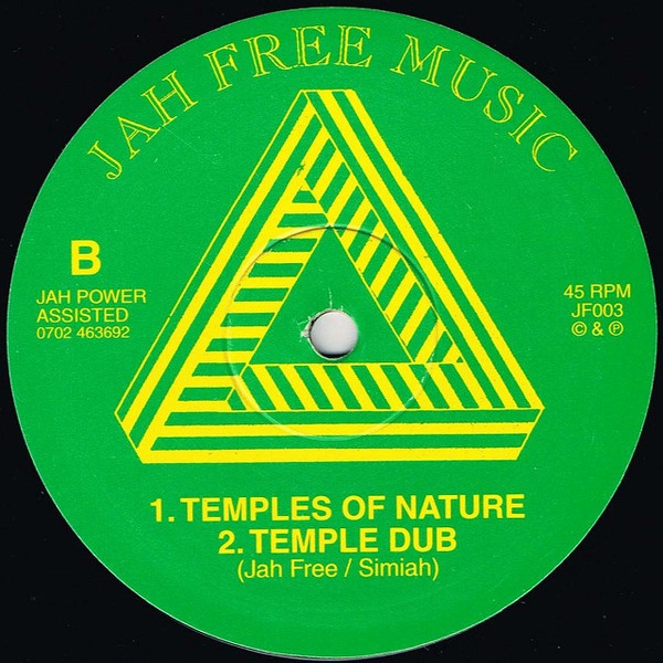 Jah Free / Jah Free / Sister Simiah - Ryddim / Temples Of Nature | Jah Free Music (JF003) - 2