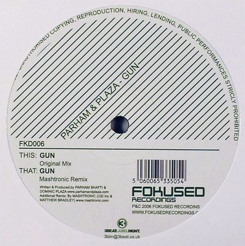 Parham & Dominic Plaza - Gun | Fokused Recordings (FKD006)