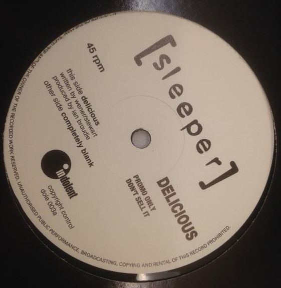 Sleeper - Delicious | Indolent Records (dole 003)