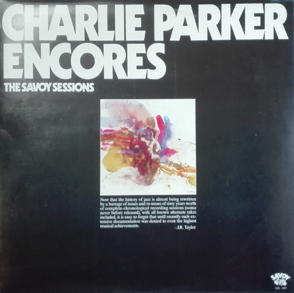 Charlie Parker - Encores | Savoy Records (SJL 1107)