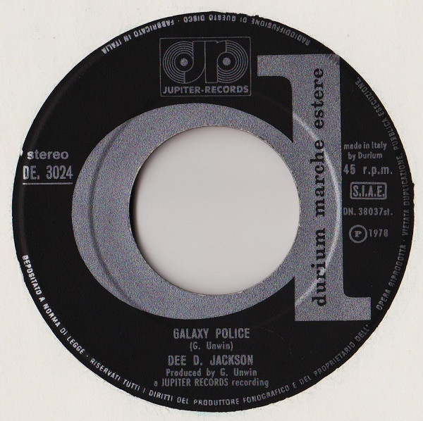 Dee D. Jackson - Meteor Man | Durium (DE 3024) - 4