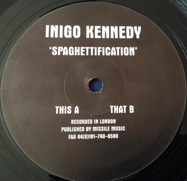 Inigo Kennedy - Spaghettification | Missile Records (Missile 31) - 3