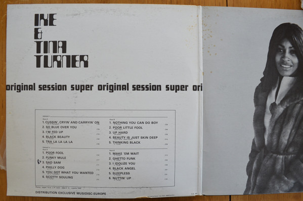 Ike & Tina Turner - Super Original Session | Disques Festival (ALBUM 169) - 4
