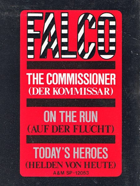 Falco - Der Kommissar | A&M Records (SP-12053) - 3
