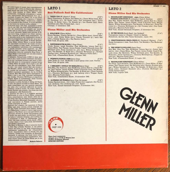 Glenn Miller - Glenn Miller | Musica Jazz (2MJP 1034) - 2
