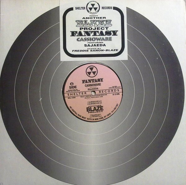 Cassio Ware Featuring Sajaeda - Fantasy | Shelter Records (SHL-1008)