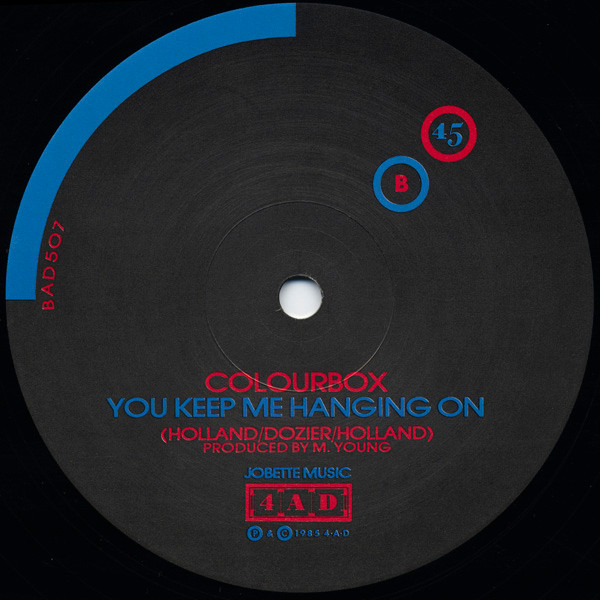 Colourbox - The Moon Is Blue | 4AD (BAD 507) - 4