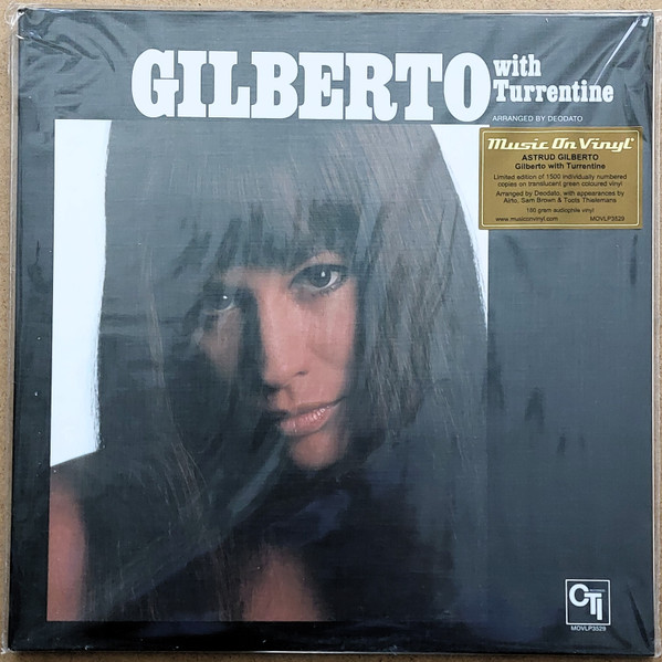Astrud Gilberto With Stanley Turrentine - Gilberto With Turrentine (MOV - Limited Numbered Edition - Translucent Green Vinyl) [Vinyl] | Music On Vinyl (MOVLP3529) - 2