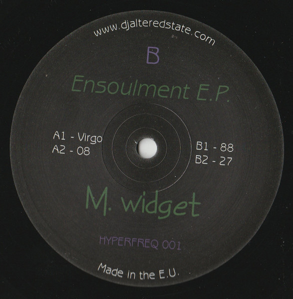 Minimal Widget - Ensoulment E.P. | Hyper Freq (HYPERFREQ 001)