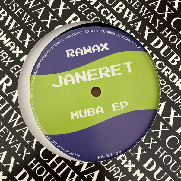 Janeret - Muba EP | Rawax (RX-RT-03) - 2