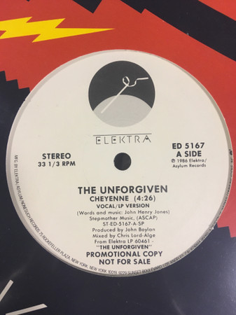 The Unforgiven - Cheyenne | Elektra (ED 5167)
