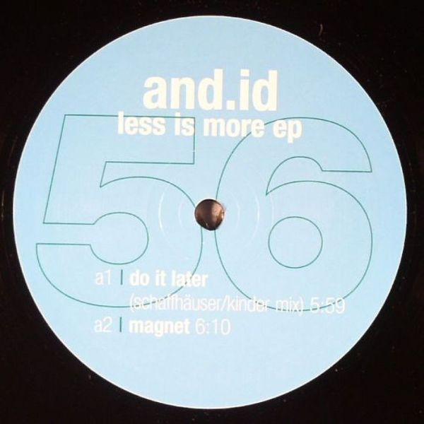 And.Id - Less Is More EP | Ware (ware56)