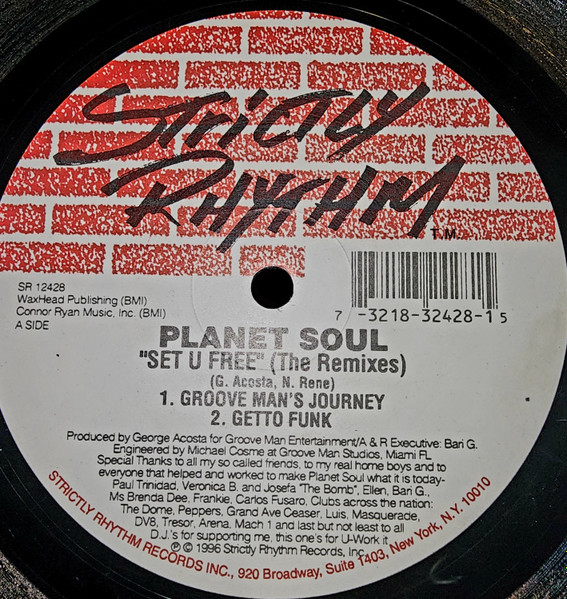 Planet Soul - Set U Free (The Remixes) | Strictly Rhythm (SR 12428)