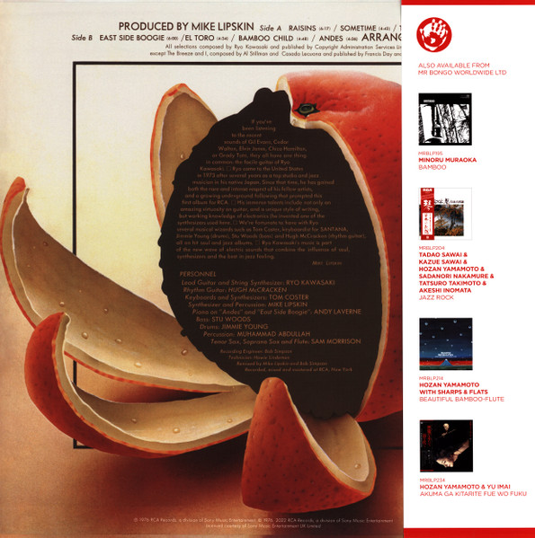 Ryo Kawasaki = Ryo Kawasaki - Juice = ジュース | Mr Bongo (MRBLP252) - 2