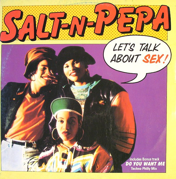 Salt 'N' Pepa - Let's Talk About Sex! | FFRR (869 481-1) Salt 'N' Pepa - Let's Talk About Sex! | FFRR (869 481-1)