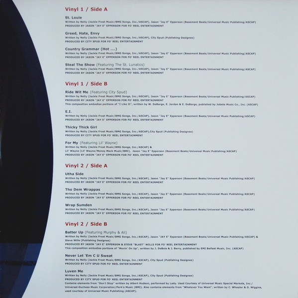 Nelly - Country Grammar | Universal Records (012 157 743-1) - 3