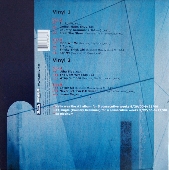 Nelly - Country Grammar | Universal Records (012 157 743-1) - 4