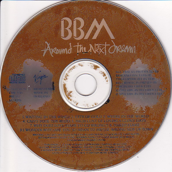 BBM - Around The Next Dream | Virgin (CDV 2745) - 3